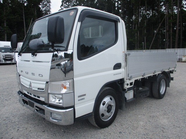 三菱ふそう キャンター 平ボディ・クレーン付 令和01年/平成31年式 2PG-FBAV0｜画像1