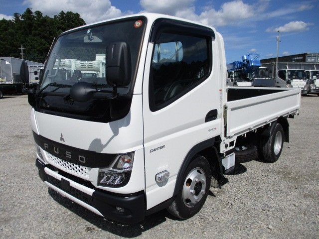 三菱ふそう キャンター 平ボディ・クレーン付 令和04年式 2RG-FBA20｜画像1