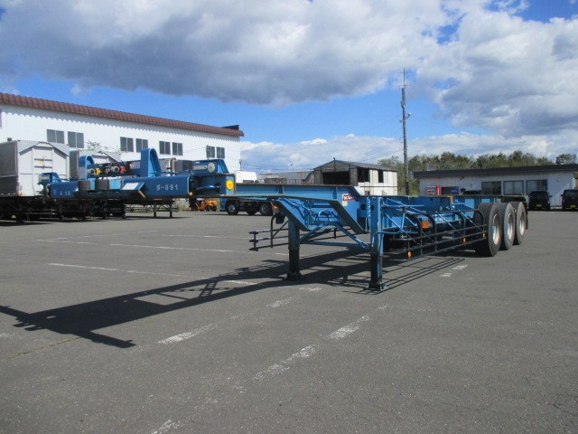 日本フルハーフ  コンテナシャーシー 平成19年式 KFKEH340｜画像1