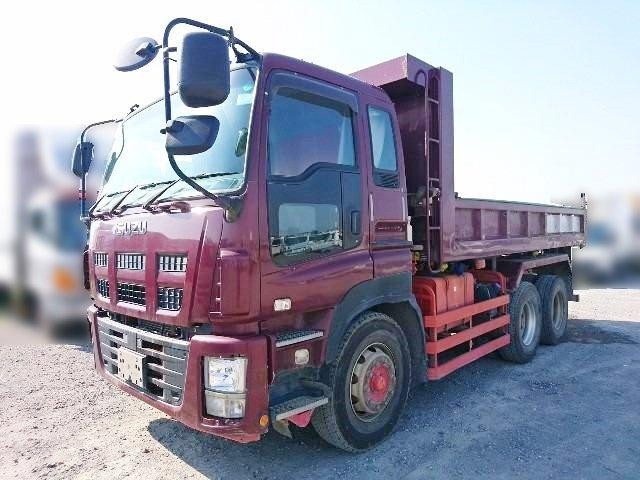 いすゞ ギガ ダンプ・重機運搬車 平成23年式 LKG-CXZ77AT｜画像1