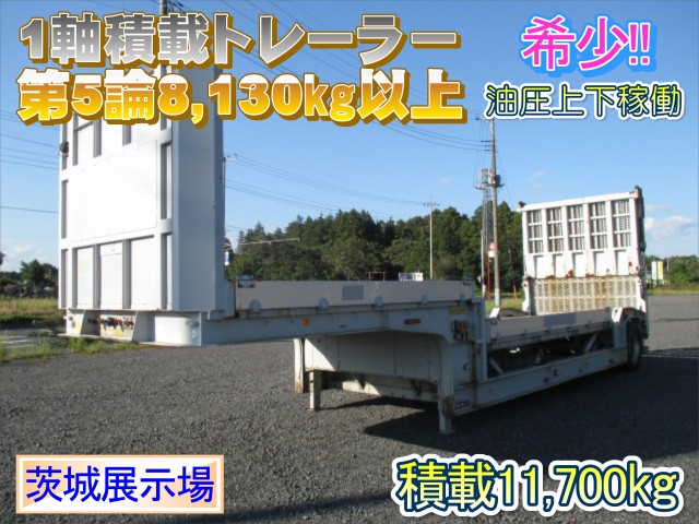 日本フルハーフ  重機運搬トレーラー 平成23年式 DFPBX132B｜画像1