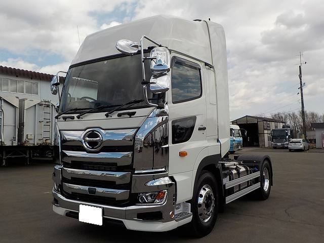 日野トラクタヘッド 中間尺 プロシフト 450馬力 第五輪 11 5t デフロック リターダー付 車両詳細 中古トラック トレーラーなら 中古トラック販売 アシーネ 北海道 茨城 名古屋