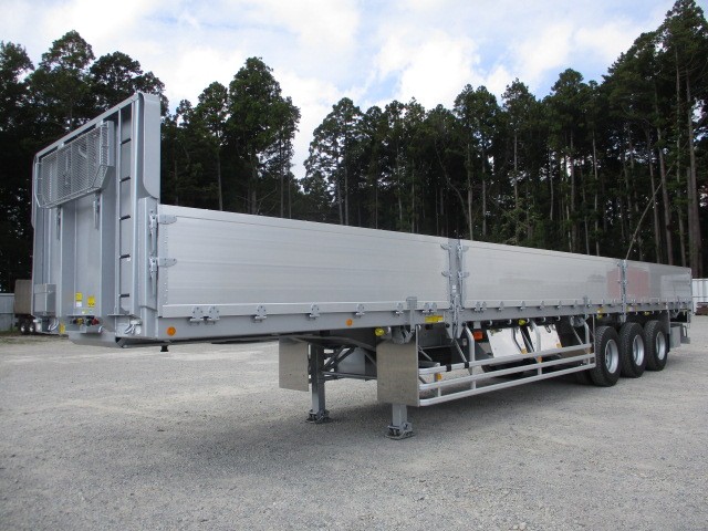 日本フルハーフ  アオリ付トレーラー・フラットトレーラー 令和04年式 DFPFH341A改｜画像1