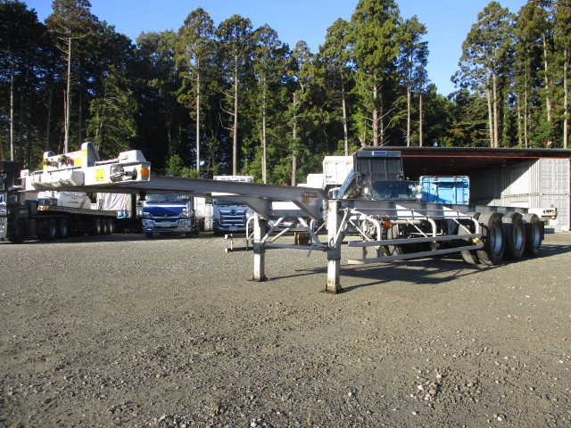 日本フルハーフ  コンテナシャーシー 令和02年式 KFKGF340W｜画像1