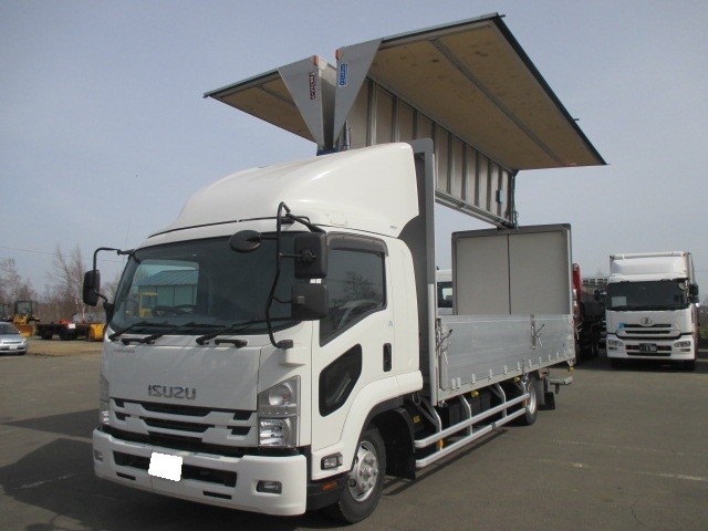 いすゞ フォワード バン・ウィング 平成28年式 TKG-FRR90T2｜画像1