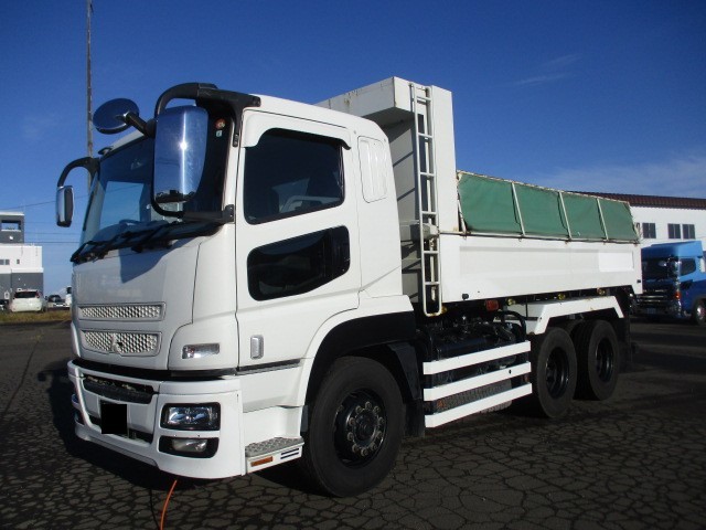 三菱ふそう スーパーグレート ダンプ 平成25年式 QKG-FV50VX｜画像1