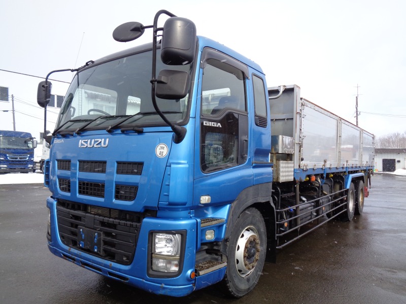 いすゞ ギガ ダンプ・重機運搬車 平成25年式 QKG-CYZ77A｜画像1