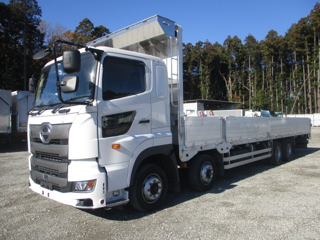 日野 プロフィア 平ボディ・クレーン付 令和03年式 2PG-FW1AHG｜画像1