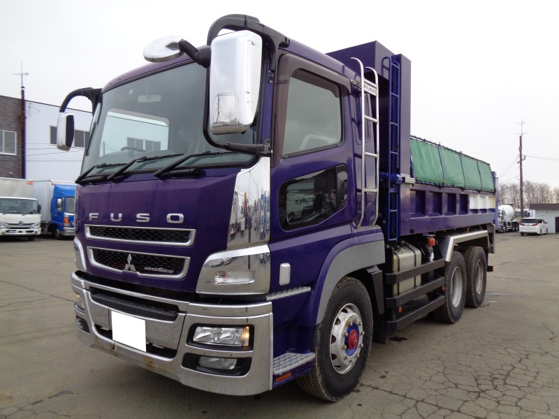 三菱ふそう スーパーグレート ダンプ 平成25年式 QKG-FV50VX｜画像1