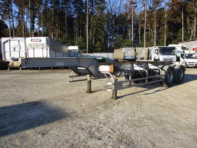 日本フルハーフ  コンテナシャーシー 平成13年式 KFKCF220｜画像1