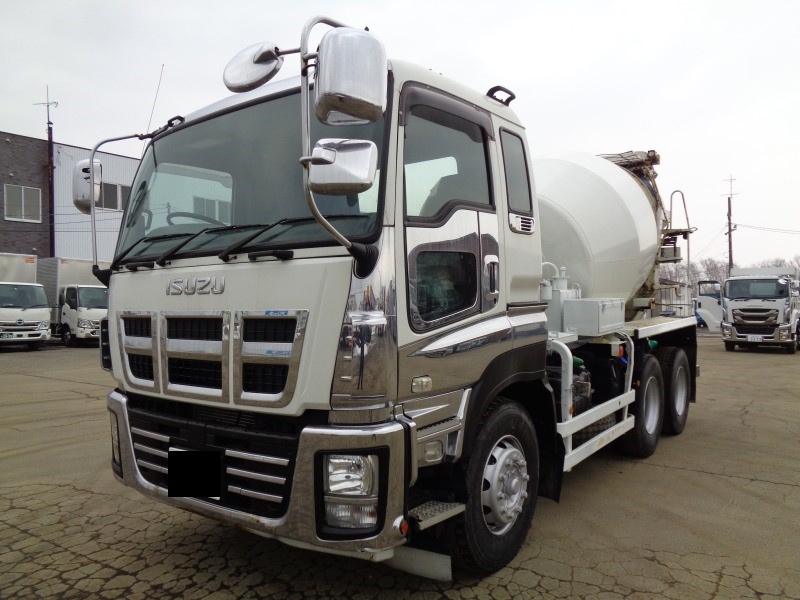 いすゞ ギガ ミキサー車、その他特装車 平成28年式 QKG-CXZ77AT｜画像1