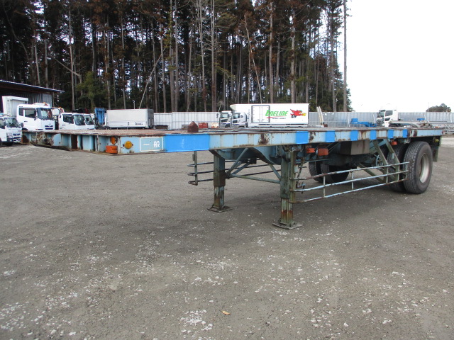 トレールモービル  コンテナシャーシー 平成02年式 P128D改｜画像1