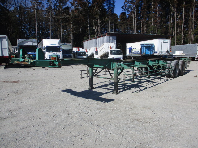 ユソーキ  コンテナシャーシー 平成14年式 YJS2402｜画像1