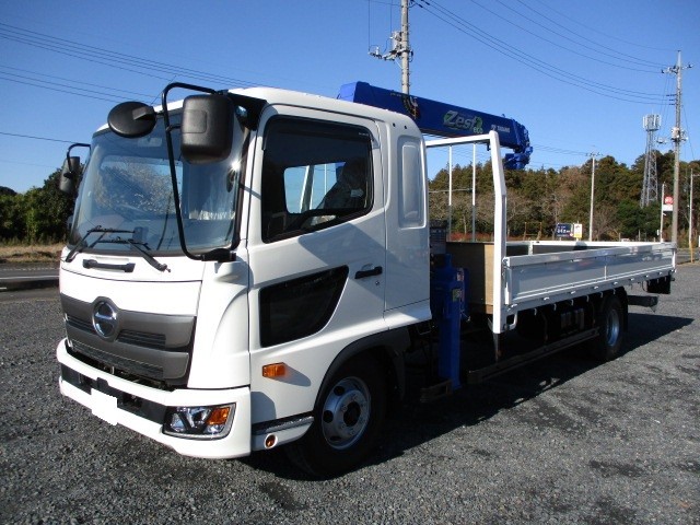 日野 レンジャー 平ボディ・クレーン付 平成30年式 2KG-FD2ABA｜画像1