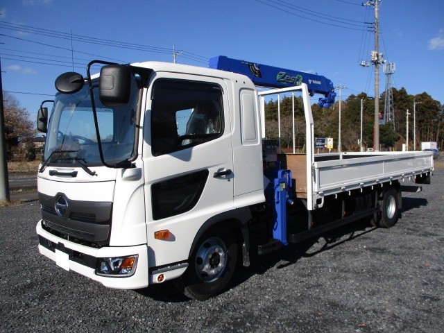 日野 レンジャー 平ボディ・クレーン付 平成30年式 2KG-FD2ABA｜画像1