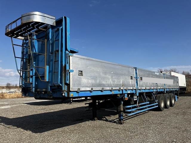 日本フルハーフ  アオリ付トレーラー・フラットトレーラー 平成19年式 DFPFH341A｜画像1