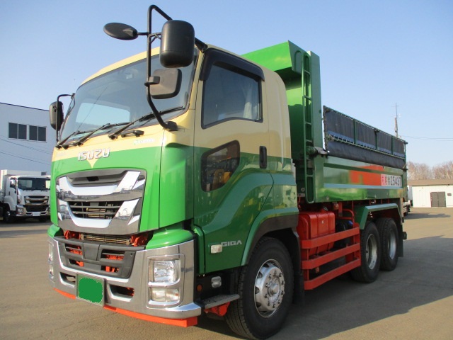 いすゞ ギガ ダンプ・重機運搬車 平成28年式 QKG-CXZ77BT｜画像1