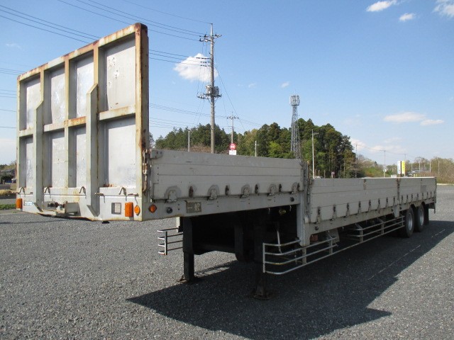 トレールモービル  アオリ付・フラットトレーラー 昭和63年式 PL239SC｜画像1