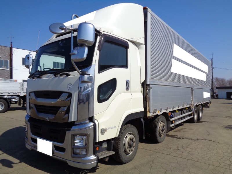 いすゞ ギガ アルミバン・ウィング 平成28年式 QKG-CYJ77B｜画像1