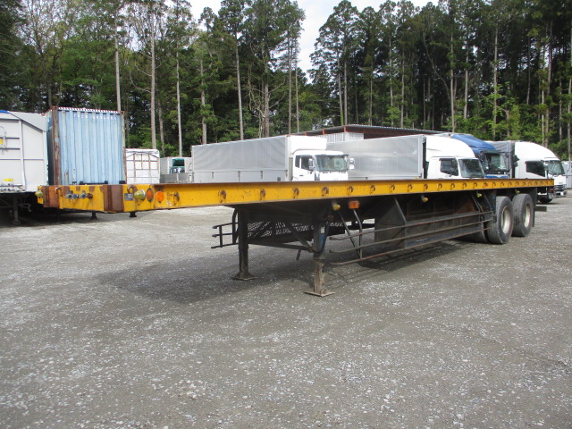 国内・その他 国産車その他 アオリ付トレーラー・フラットトレーラー 式 NT21K003｜画像1