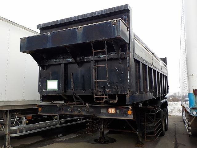 ユソーキ  アオリ付・フラット・ダンプトレーラー 昭和61年式 YRS2590｜画像1