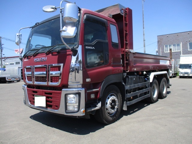 いすゞ ギガ ダンプ 平成25年式 QKG-CXZ77AT｜画像1