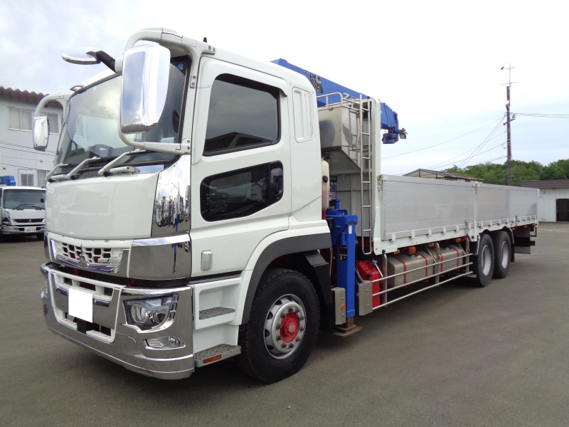 三菱ふそう スーパーグレート クレーン付 令和01年/平成31年式 2PG-FV74HZ｜画像1