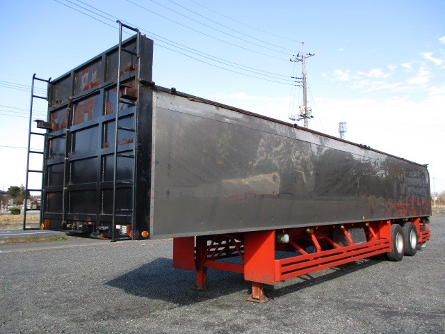 トレクス  アオリ付・フラット・ダンプトレーラー 平成14年式 PFB24102｜画像1