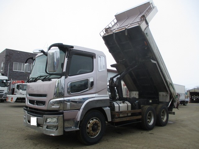 三菱ふそう スーパーグレート ダンプ 平成27年式 QKG-FV50VX｜画像1