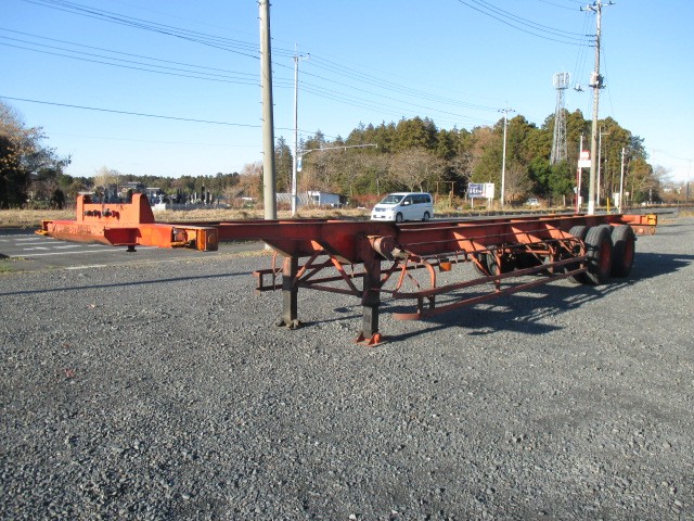 日本フルハーフ  コンテナシャーシー 昭和61年式 FKD240｜画像1