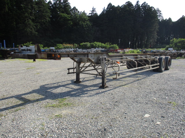 日本フルハーフ  コンテナシャーシー 昭和58年式 FKD240｜画像1