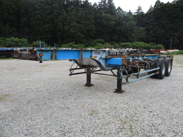 日本フルハーフ  コンテナシャーシー 平成01年式 FKC220｜画像1