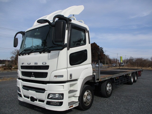 三菱ふそう スーパーグレート 平ボディ・クレーン付 平成20年式 BDG-FS55JZ｜画像1