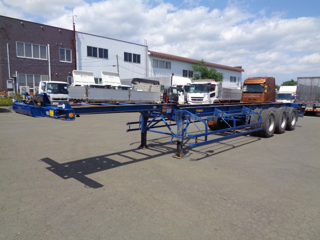 日本フルハーフ  コンテナシャーシー 平成29年式 KFKGG340W｜画像1