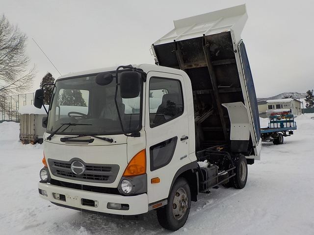 日野 レンジャー ダンプ・重機運搬車 平成27年式 TKG-FC9JCAP｜画像1