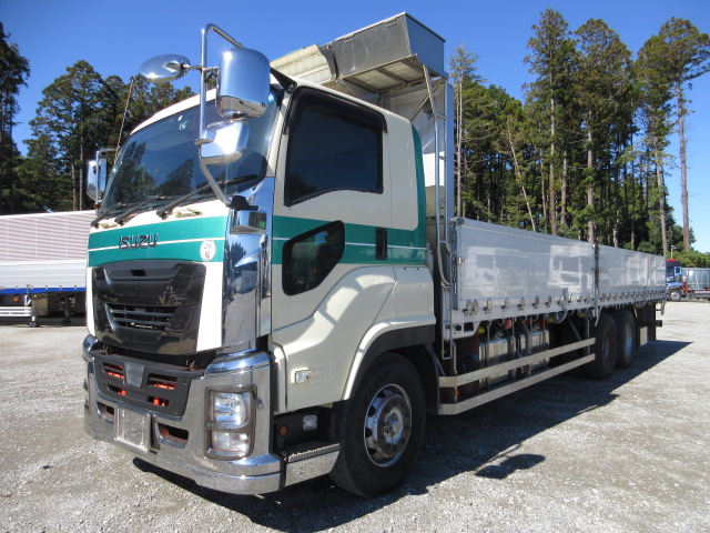 いすゞ ギガ 平ボディ 平成28年式 QKG-CYL77B｜画像1