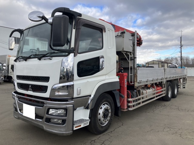 三菱ふそう スーパーグレート クレーン付 平成27年式 QKG-FV60VZ｜画像1