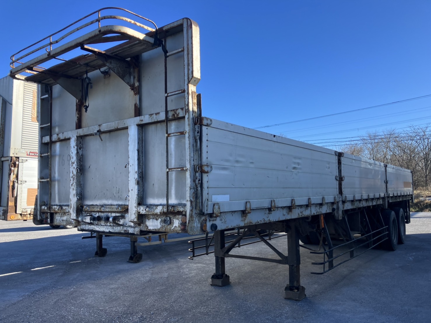 東急  アオリ付トレーラー・フラットトレーラー 平成06年式 TF152N｜画像1