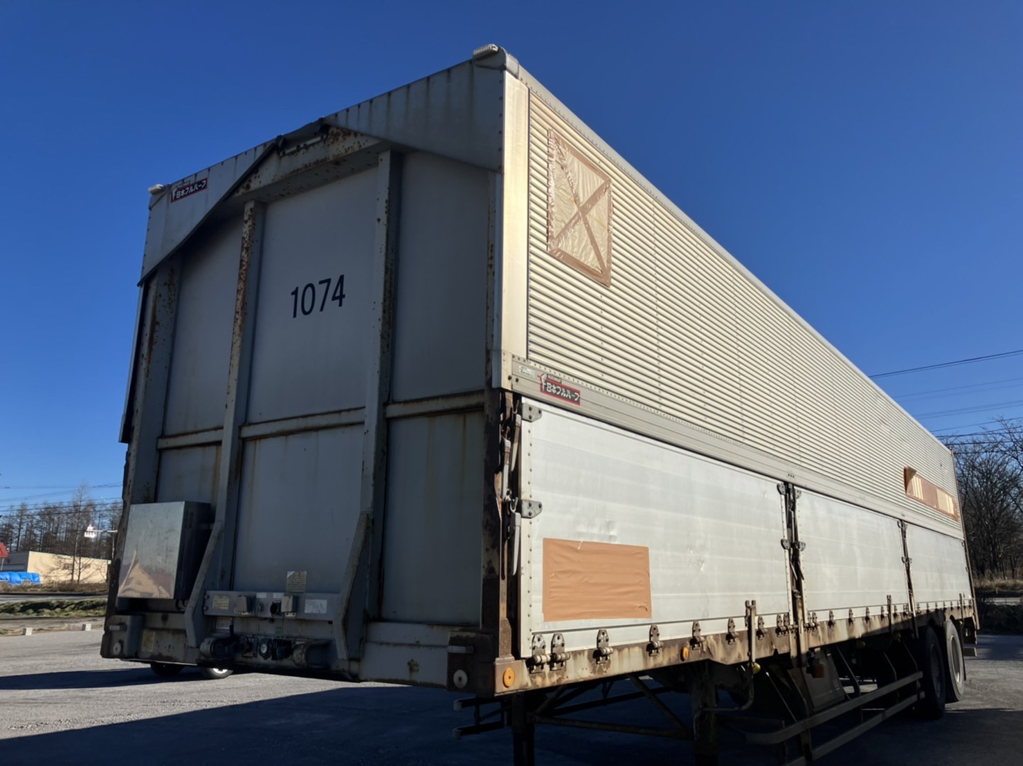 日本フルハーフ  バントレーラー・ウィングトレーラー 平成20年式 DFWTF241BN｜画像1