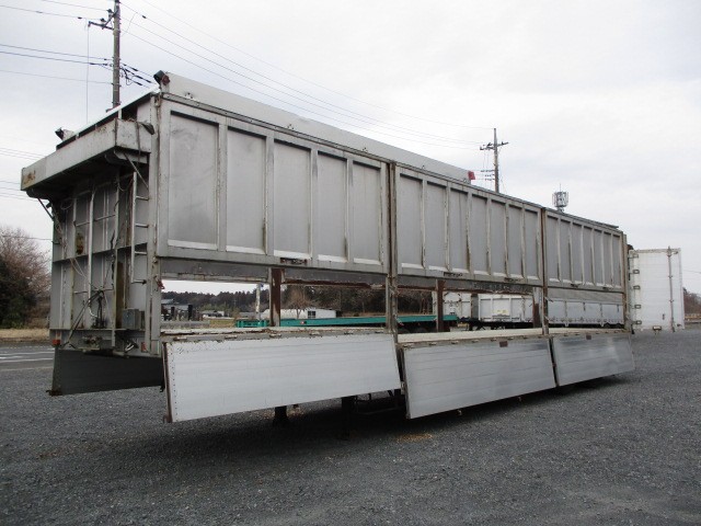 トレクス  アオリ付・フラット・ダンプトレーラー 平成14年式 PLB24101｜画像1