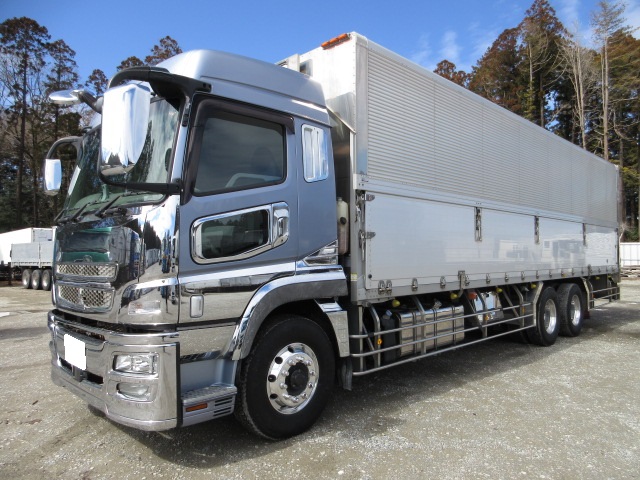 三菱ふそう スーパーグレート アルミバン・ウィング 平成29年式 QPG-FU64VZ｜画像1