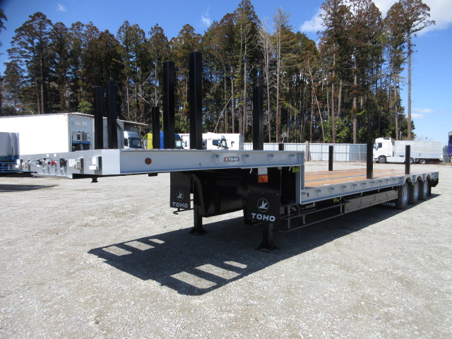 東邦  アオリ付トレーラー・フラットトレーラー 式 TE36H2C3改｜画像1