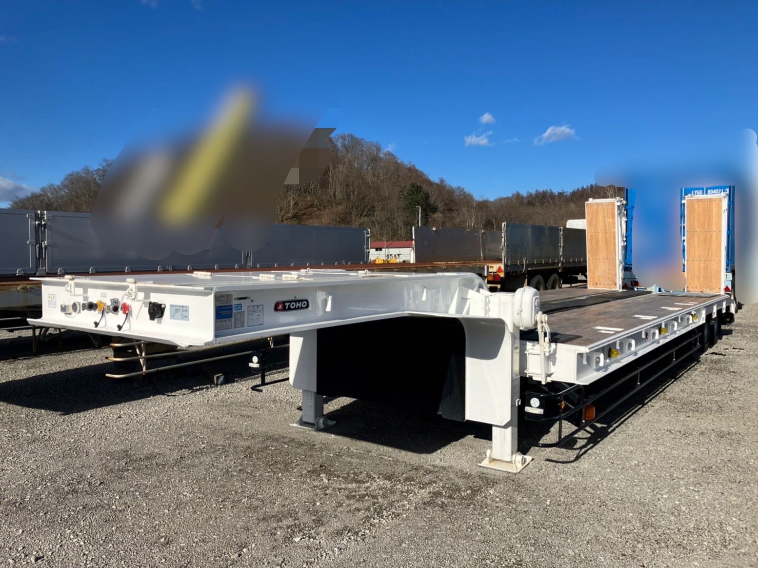 東邦  ダンプトレーラー・重機運搬トレーラー 令和04年式 TL38J5E3S｜画像1