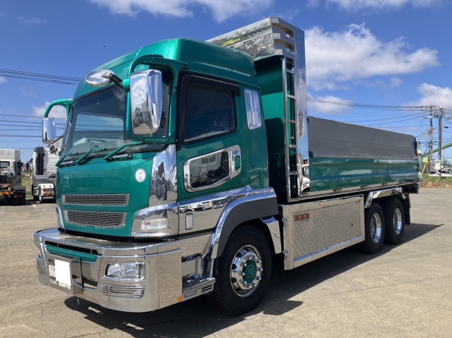 三菱ふそう スーパーグレート ダンプ 平成26年式 QKG-FV50VY｜画像1