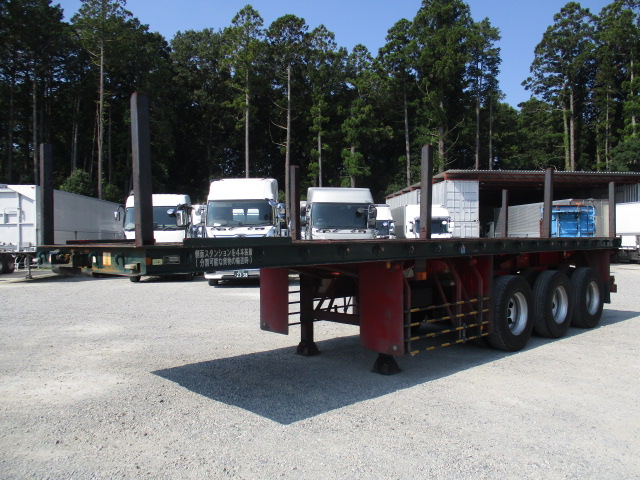 トレクス  アオリ付トレーラー・フラットトレーラー 平成19年式 PFB34112｜画像1