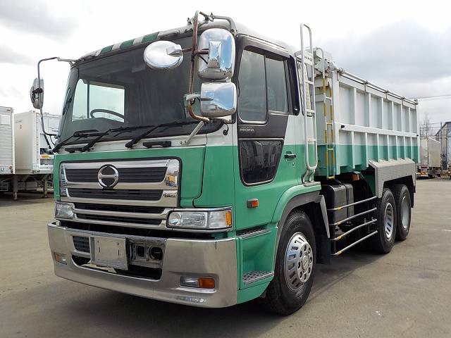 日野 スーパードルフィン ダンプ・重機運搬車 平成13年式 FS1KKGA｜画像1