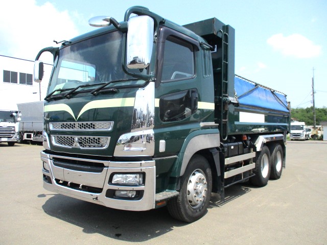 三菱ふそう スーパーグレート ダンプ 平成25年式 QKG-FV50VX｜画像1
