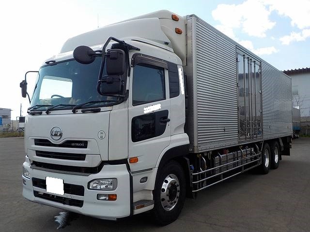 日産UD クオン 冷凍バン・ウィング 平成24年式 QKG-CD5ZA｜画像1