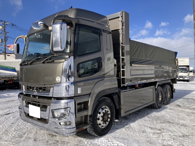 三菱ふそう スーパーグレート ダンプ 令和02年式 2PG-FV70HY｜画像1