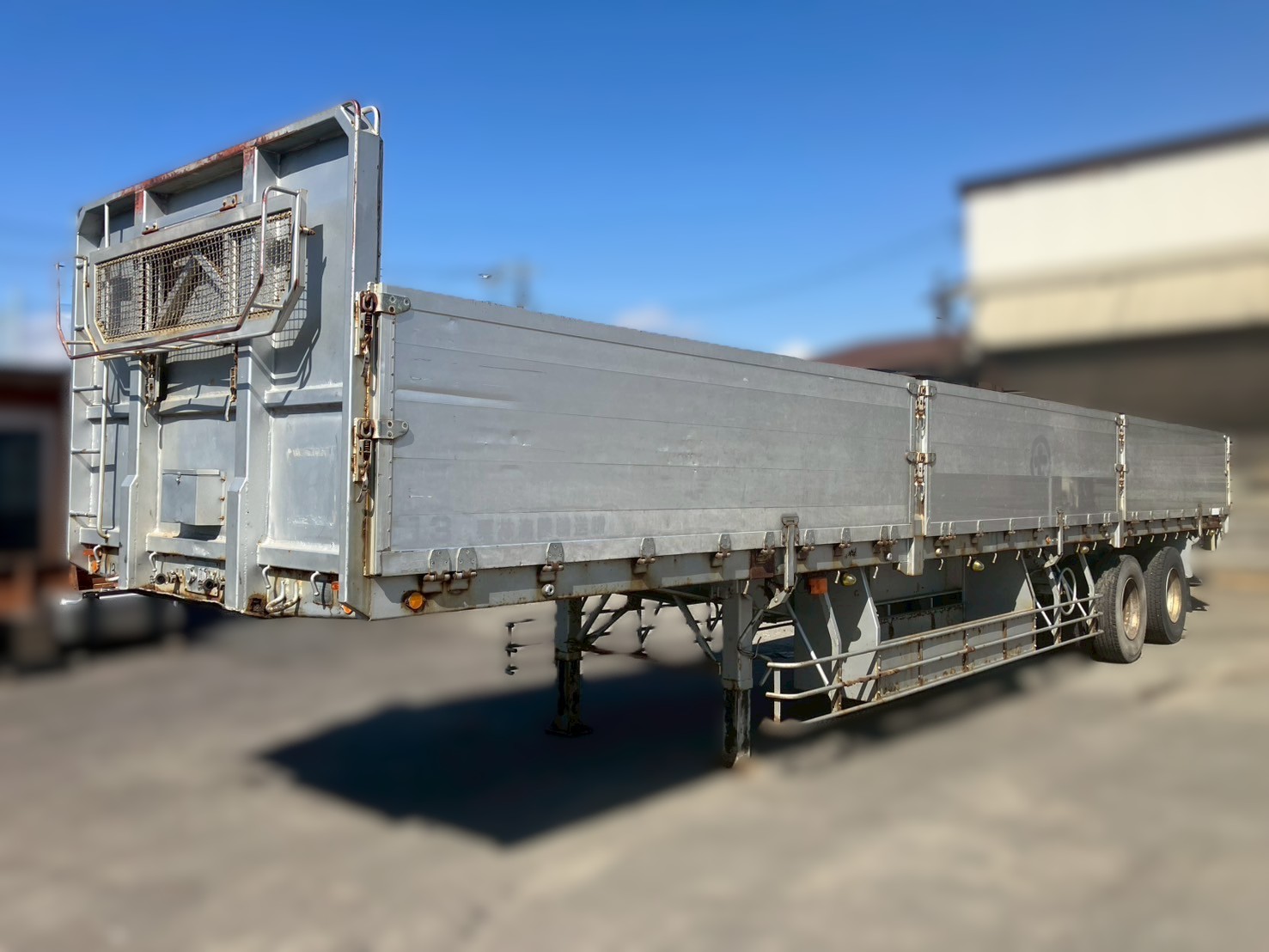 ユソーキ  アオリ付トレーラー・フラットトレーラー 平成11年式 YFS2203｜画像1